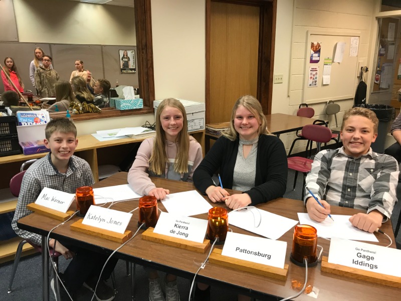 Pattonsburg RII School District JH Scholar Bowl